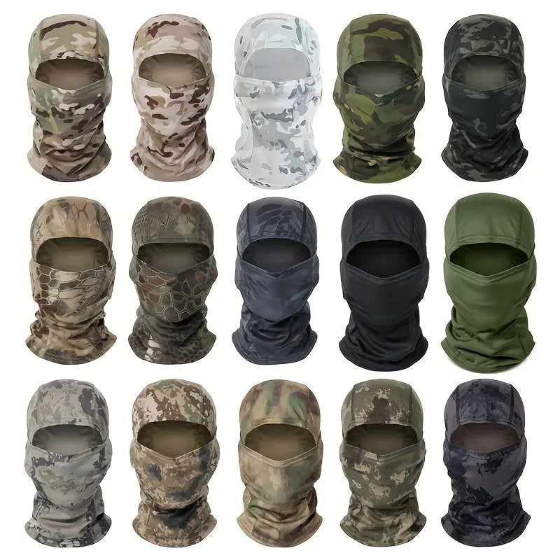 Cagoule survie camouflage (nombreuses couleurs) Au bout du Sentier