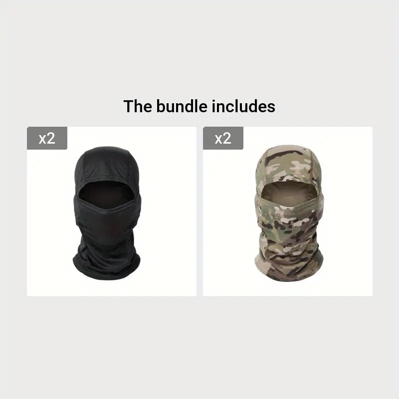Cagoule survie camouflage (nombreuses couleurs) Au bout du Sentier
