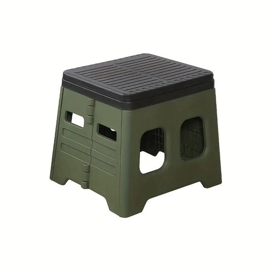 Portable Folding Emergency Toilet with Lid - Ideal for Camping, Hiking & Car Travel | Durable ABS Material, Portable Toilet for Camping Au bout du Sentier