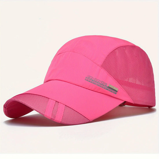 Quick Drying Mesh Baseball Cap Summer Casual Outdoor Sports Running Hat Sun Protection Hats Women For Hiking Tennis Golf Au bout du Sentier
