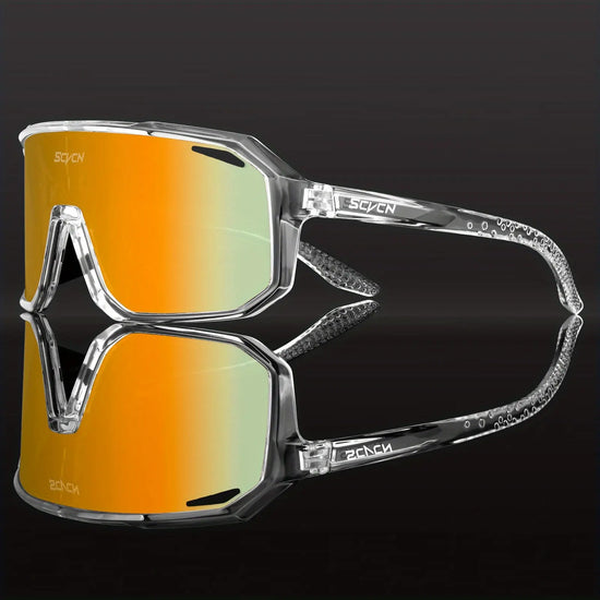 SCVCN Bicycle Cycling Glasses Men Women Bike Fashion Glasses Outdoor Sports Cycling Glasses MTB Mountain Riding Glasses Driving Fishing Running Golf Baseball Eyewear Au bout du Sentier