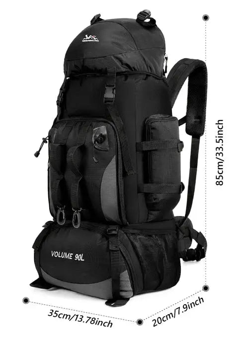 Sac à dos Randonnée/Trekking/Voyage 90L Au bout du sentier