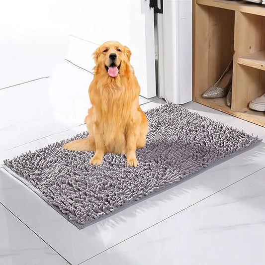 Tapis absorbant anti traces chien spécial randonnées humides Au bout du sentier