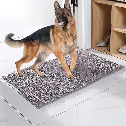 Tapis absorbant anti traces chien spécial randonnées humides Au bout du sentier