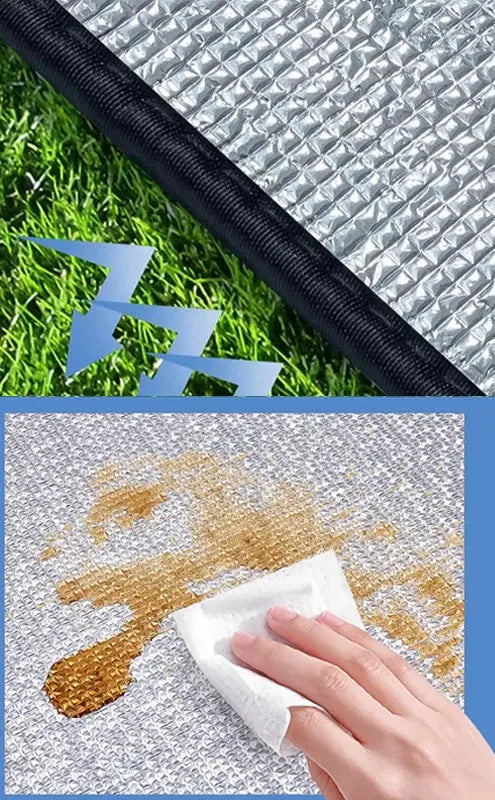 Tapis pic-nic camping Au bout du sentier