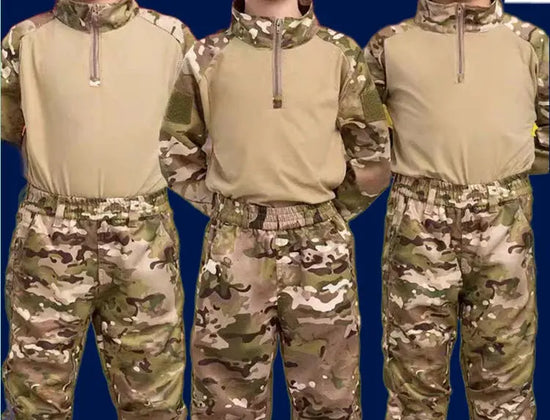 Uniforme tactique camouflage enfant Au bout du sentier
